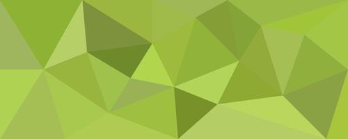 Teal colored Abstract Banner Polygonal Background of Geometric Shapes vector