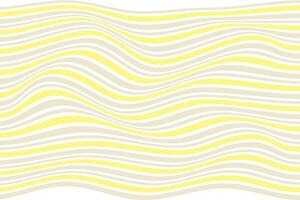 simple abstract yellow cream color horizontal wavy distort line pattern a yellow and white abstract pattern with a yellow background vector