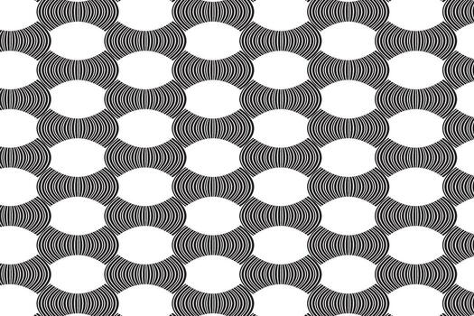 simple abstract black color bow shape creative geometric pattern a black and white pattern with circles and dots vector