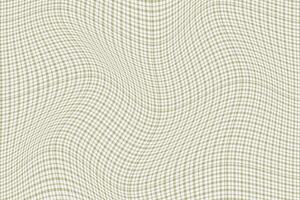 simple abstract brown color check plaid wavy distort line pattern seamless pattern with a wavy pattern vector
