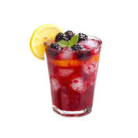 Berry Lemonade isolate transparency background png
