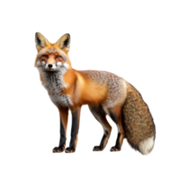 Red Fox isolate transparency background png