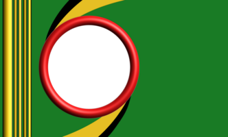 Green abstract template or background with red circles and yellow lines png