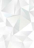 Minimal monochrome abstract low poly design background vector