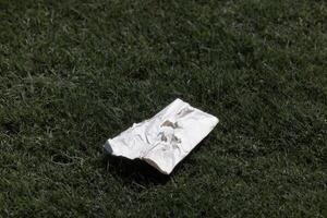 Reuse paper. Reduce using paper will save trees. reuse paper. photo