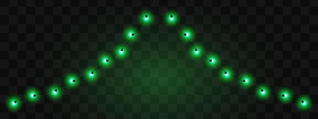 Festive lights. String of glowing blue lights arranged at an angle. Ideal for decorating events, holidays, or outdoor settings. The dark background highlights the glowing elements.