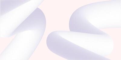 A white abstract background with curved shapes vector