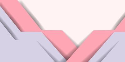 A pink and purple background with a triangle shape vector