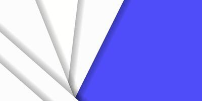 A blue and white background with a folded paper vector