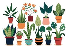 Colorful Handmade Illustrated Vectorize Leaf and Floral Pattern Design vector