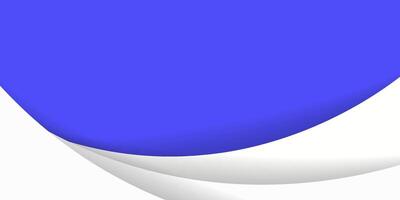 A blue and white background with a curved shape vector