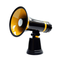 Megaphone for Public Announcements and Events Transparent Background. png
