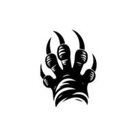 Claw scratch mark vector
