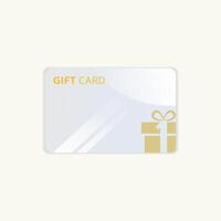 Gift card simple graphic design vector