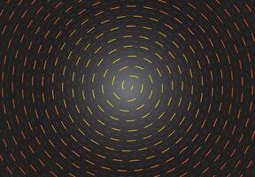 Gradient background with dense circular dashed lines vector