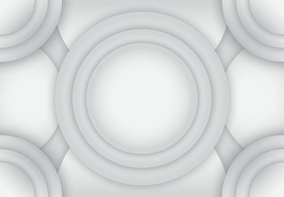 Background of stacked circles with a large circle in the middle