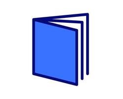 Illustration showing a hardcover book with intricate detailing, inviting readers into its world of stories and knowledge vector