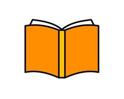 Illustration of opening books symbolizing knowledge, education, and learning resources vector