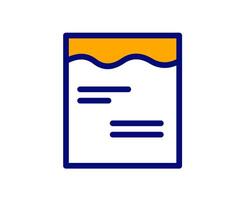 Illustration of a vibrant note pad, symbolizing communication, collaboration, and the sharing of ideas vector