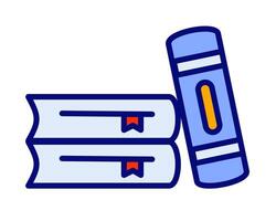 Illustration portraying a closed book with subtle shading, suggesting untapped wisdom waiting to be explored vector