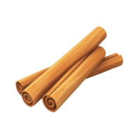cinnamon sticks on a transparent background png