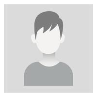 Default avatar profile icon. Grey photo placeholder. picture for social networks, social media, resume, forums and dating sites on grey background vector