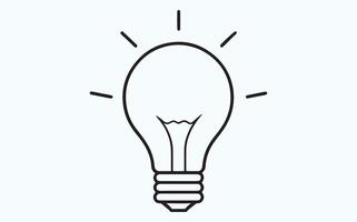 Light bulb sketch ART IMAGE vector