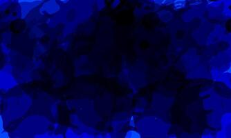 blue watercolor stains. paint on dark background. smooth blob ink. vector