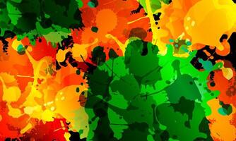 Bright watercolor stains. colorful paint bright background. blob ink. vector