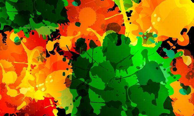Bright watercolor stains. colorful paint bright background. blob ink.