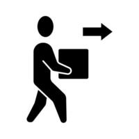 delivery concept line icon. Simple element illustration. delivery concept outline symbol design. vector
