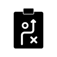 planning concept line icon. Simple element illustration. planning concept outline symbol design. vector