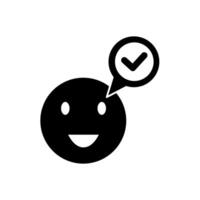 optimistic outlook concept line icon. Simple element illustration. optimistic outlook concept outline symbol design. vector