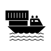 cargo concept line icon. Simple element illustration. cargo concept outline symbol design. vector