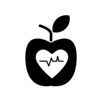 nutrition concept line icon. Simple element illustration. nutrition concept outline symbol design. vector