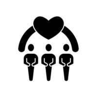 fellowship concept line icon. Simple element illustration. fellowship concept outline symbol design. vector