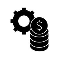 operational cost concept line icon. Simple element illustration. operational cost concept outline symbol design. vector