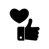 like concept line icon. Simple element illustration. like concept outline symbol design. vector