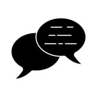 speech bubble concept line icon. Simple element illustration. speech bubble concept outline symbol design. vector