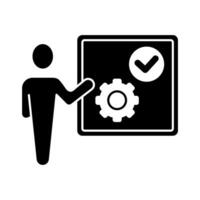 course concept line icon. Simple element illustration. course concept outline symbol design. vector