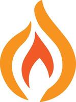 Fire flame icon design for multipurpose use vector