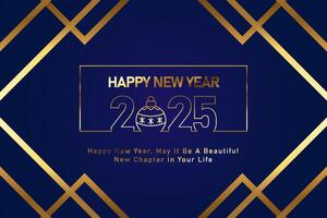 Luxury new year background vector
