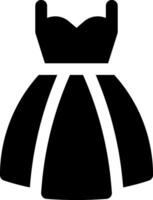 Dress icon on white background vector