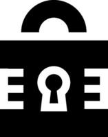A black and white image of a lock with the word e3 vector
