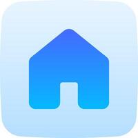 The icon for the home app vector