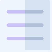 A white square with a purple line on it vector