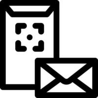 Email and envelope icon vector