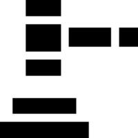 A black and white image of a gavel vector