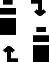 Three black and white arrows pointing to the left and right vector
