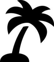 Palm tree clip art vector